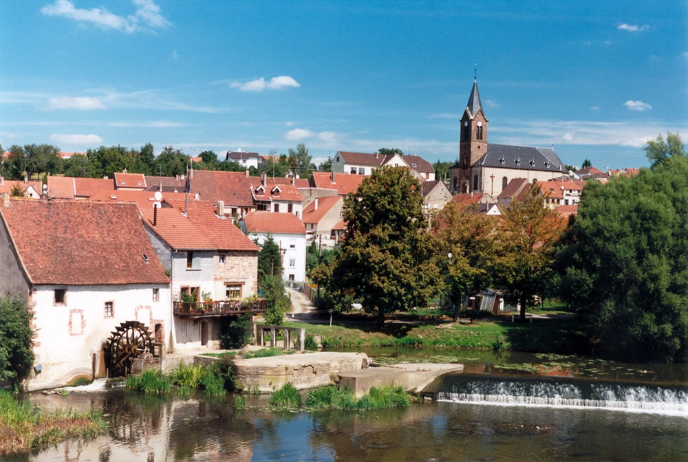 Sarreinsming ist eine eine kleine Gemeinde in der Region Lothringen