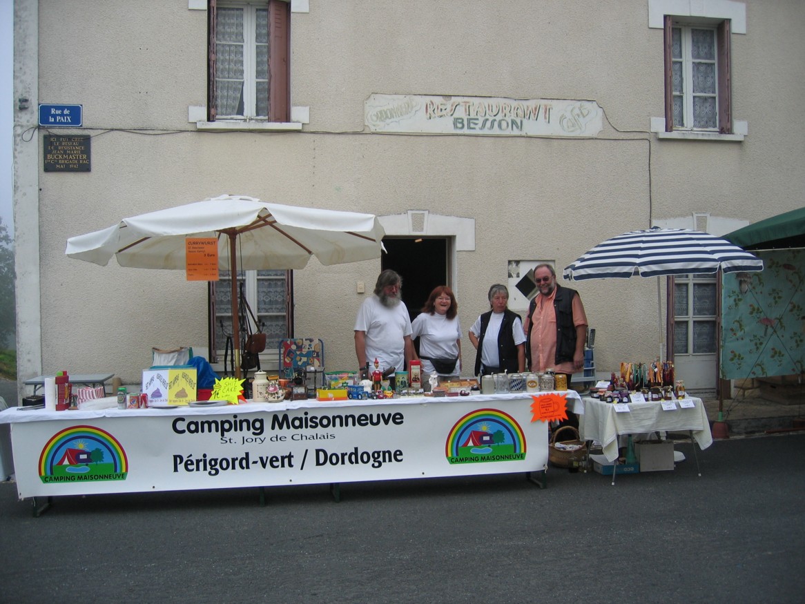 Fete d'ecrevisse in St.Jory de chalais im grünen Perigord, Dordogne.