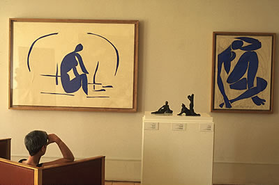 Das Musée Matisse in Nizza. In Ruhe kann man sich hier die Bilder vom französischen Maler Henri Matisse im Kunstmuseum ansehen