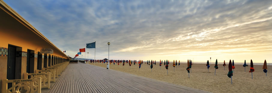 Der Strand von Deauville