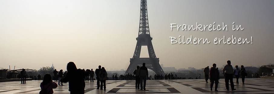 Aussicht auf den Eiffelturm in Paris