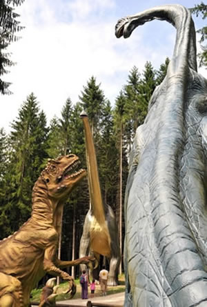 Dinosaurier im Dino Zoo