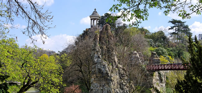 Parc Buttes Chaumont Paris