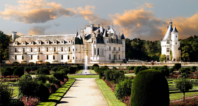 Das Schloss Chenonceau