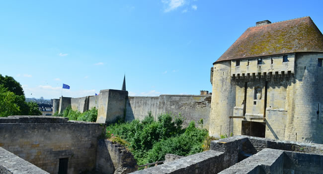 Le château Ducal in Caen