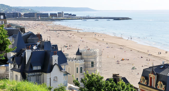 Strand von Trouville