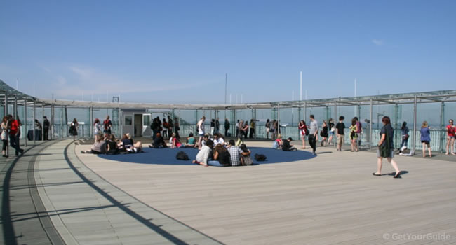 Panoramablick, Dachterasse Montparnasse Turm