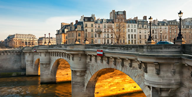 Die Brücke Pont Neuf in Paris