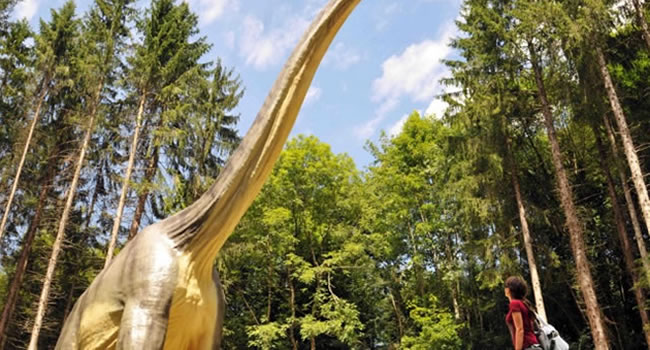 Erlebnis Dino-Park in Frankreich