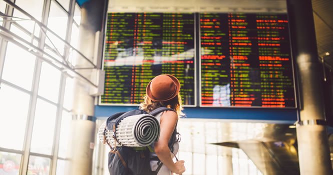 Flug Verspätungen im Frankreich Urlaub