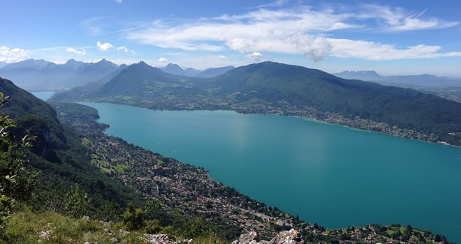 Städtereisen durch Frankreich - Blick auf Annecy